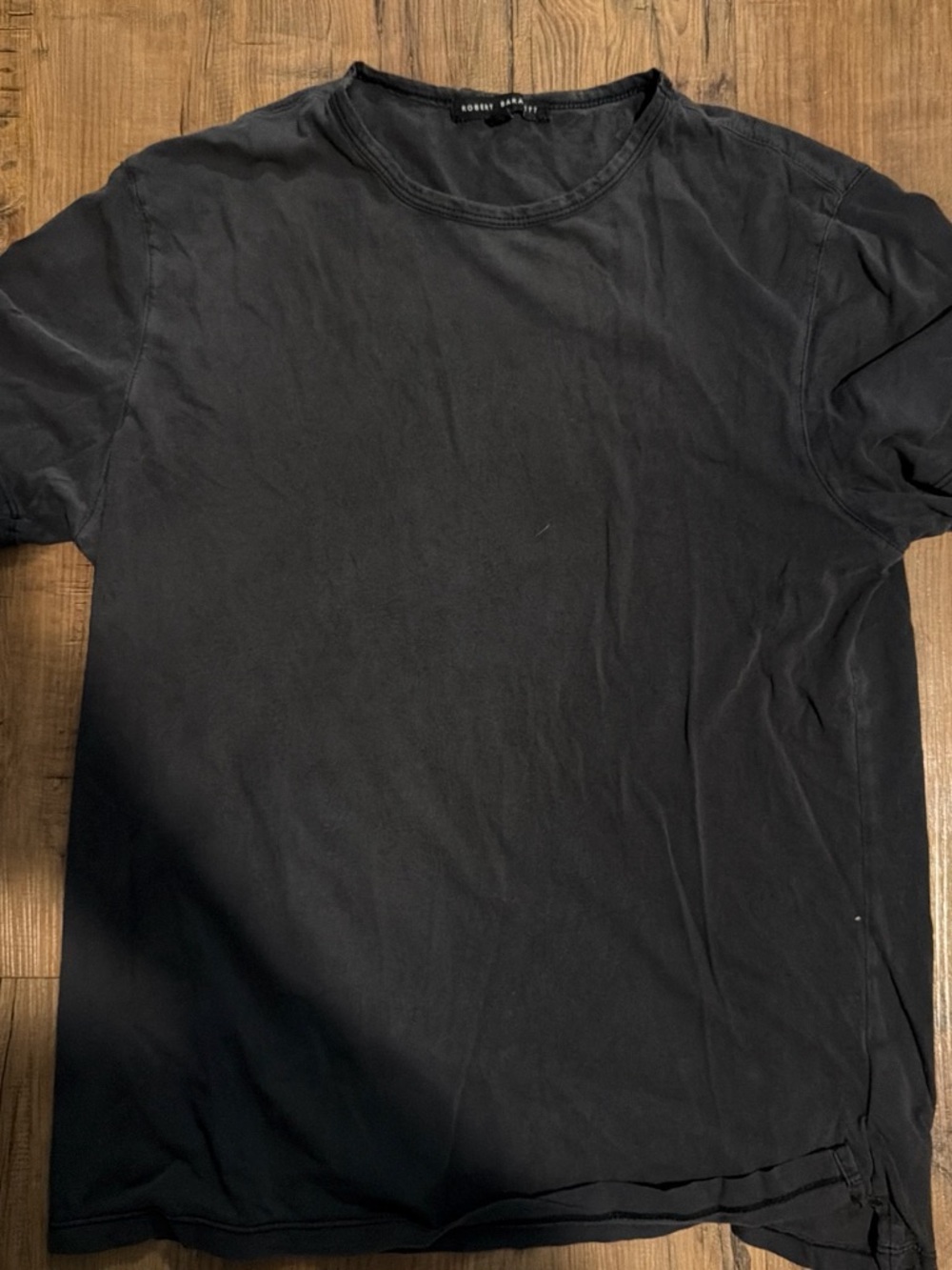 Robert Barakett Black Short Sleeve Crewneck Tee
